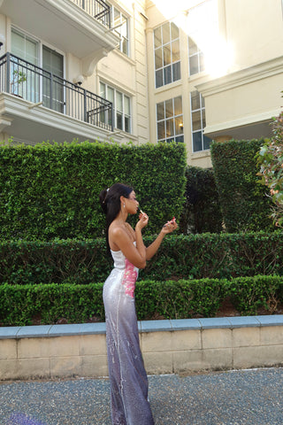 SPENECER GOWN IN SEQUIN